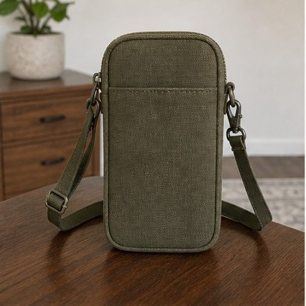 Blush Woven Crossbody Bag